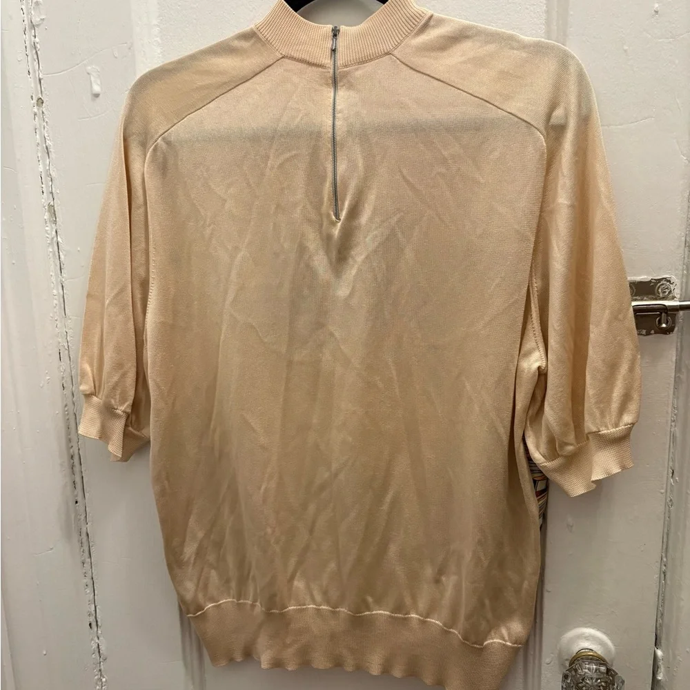 Vintage Hermes silk top - Picture 3 of 7